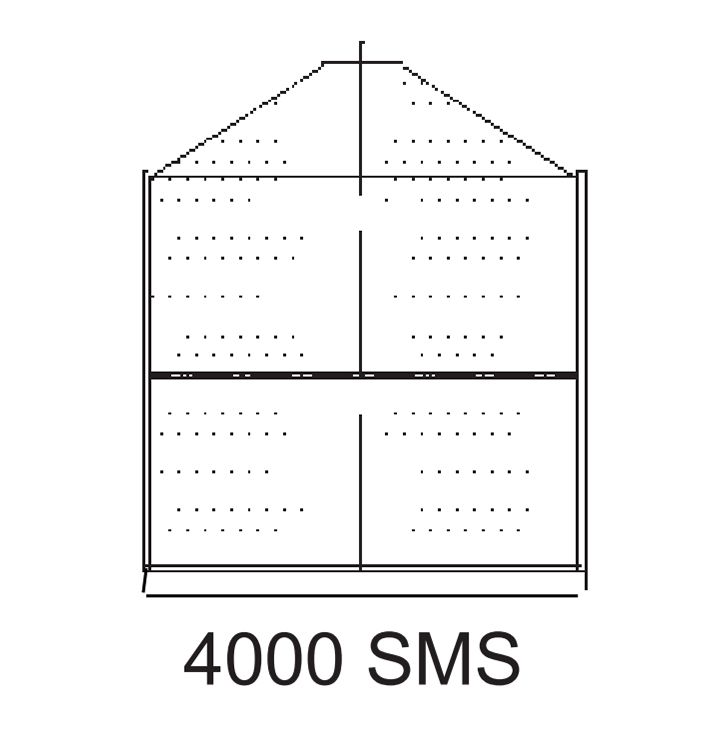 Zeichnung des 4000-SMS