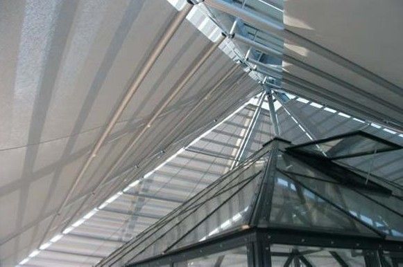 Sonnenschutz in einem Gebäude