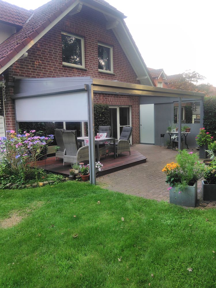 Haking Systeme Metallbau Ladbergen Münster Osnabrück Sonderkonstruktionen Wintergarten Terrassenüberdachung Abdach