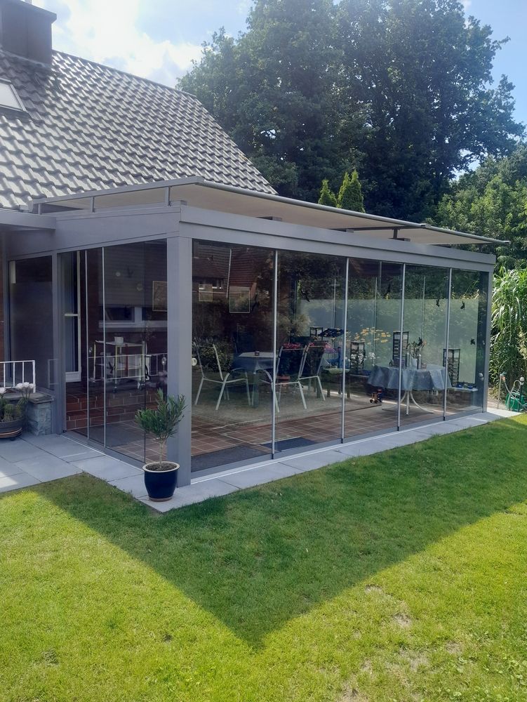 Wintergarten im Sommer